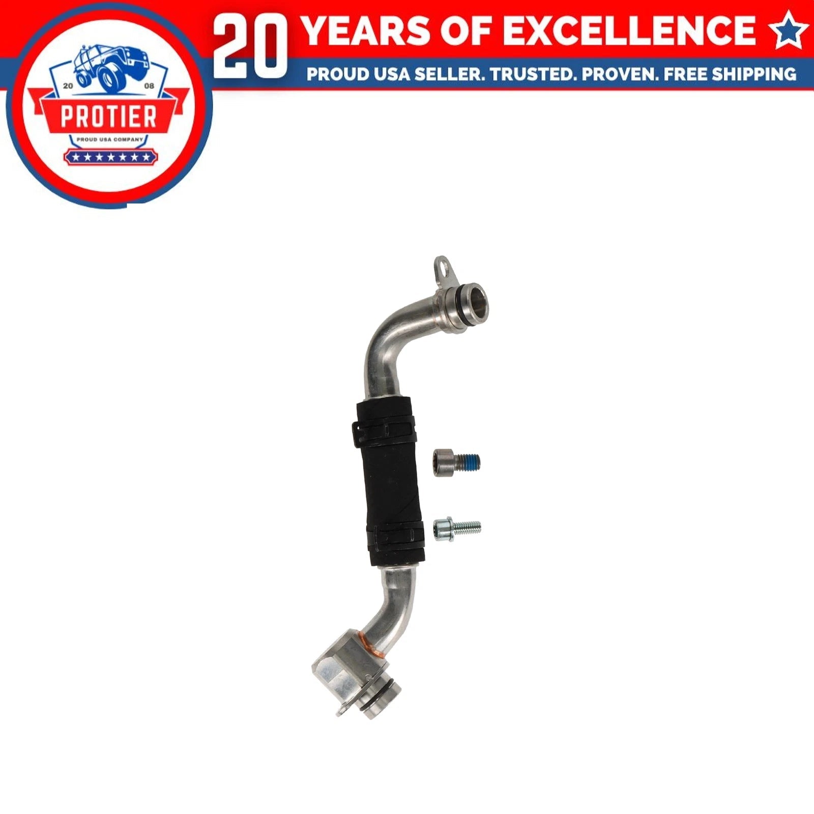 Turbocharger Oil Supply Line Fits Volkswagen Beetle Jetta Passat 13-19 L4 2.0L 6B93BC-57