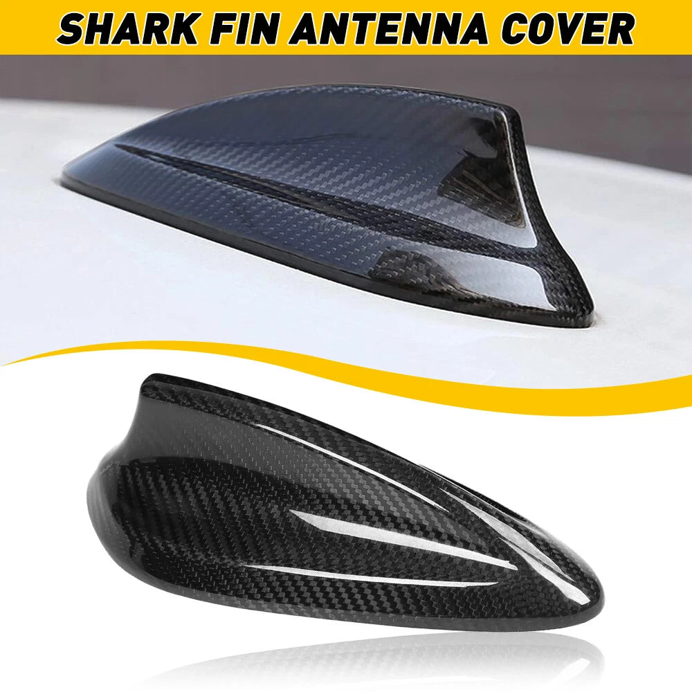 Antenna Cap Cover Carbon Fiber Fit BMW M3 M4 M2 F30 F32 G30 F34 Roof Shark Fin 6B93BC-57
