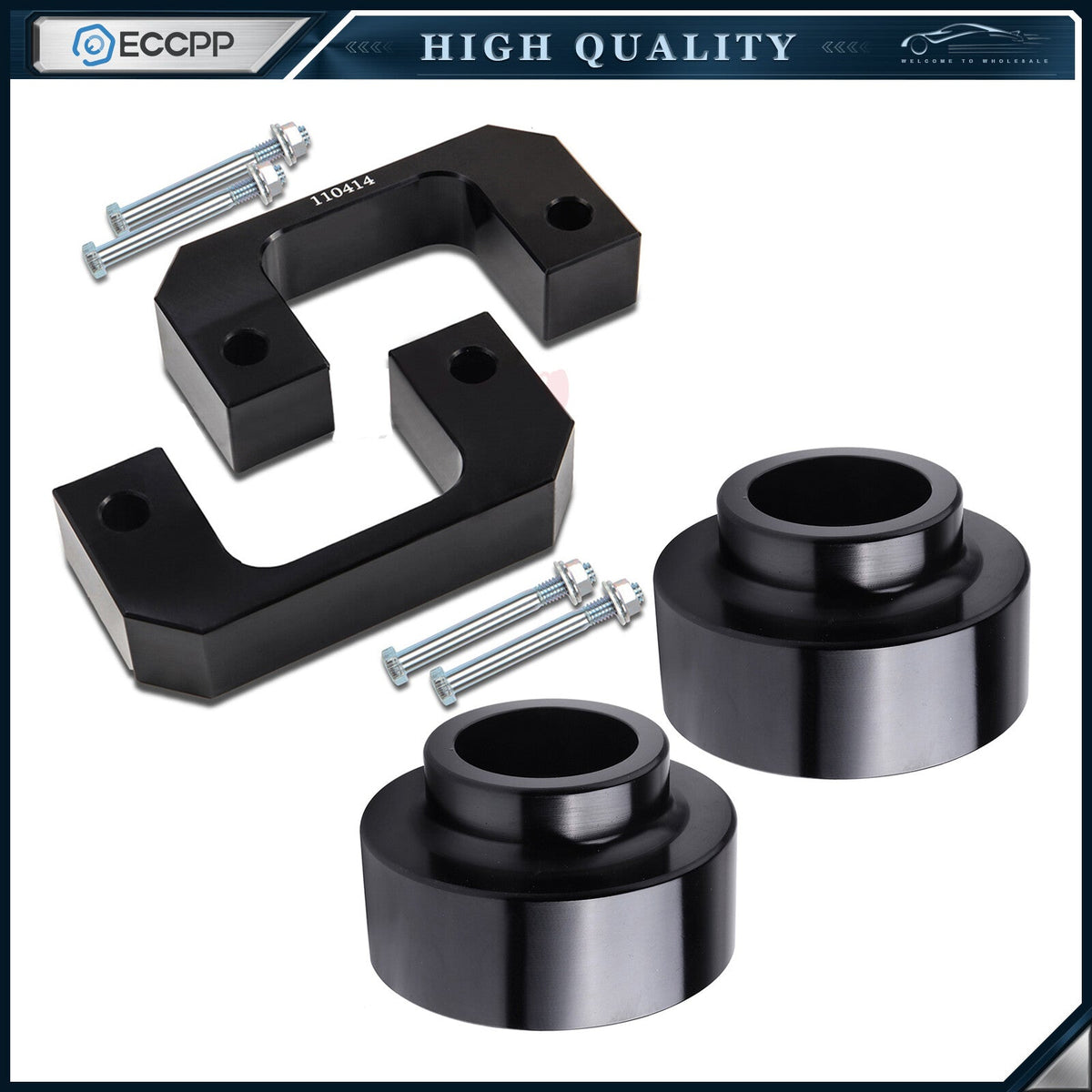 1.5" Front and Rear Leveling Lift Kit For Chevy Tahoe GMC Yukon 6 Lug 2007-2019 6B93BC-57