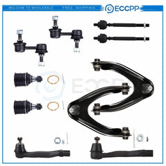 10Pcs Front Upper Control Arms Lower Ball Joints Kit For 1997-2001 Honda CR-V 6B93BC-57
