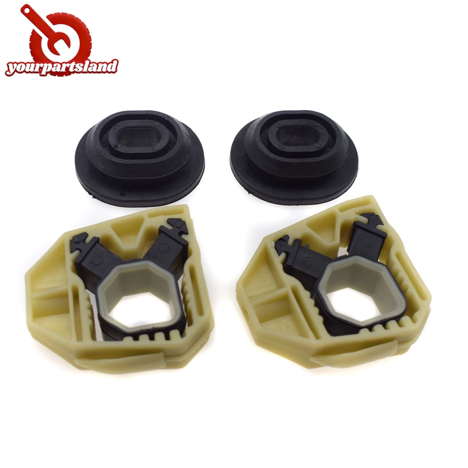 Cooling Radiator Water Tank Mount Upper Lower 4PC For VW Rabbti Jetta Golf 5 MK5 6B93BC-57