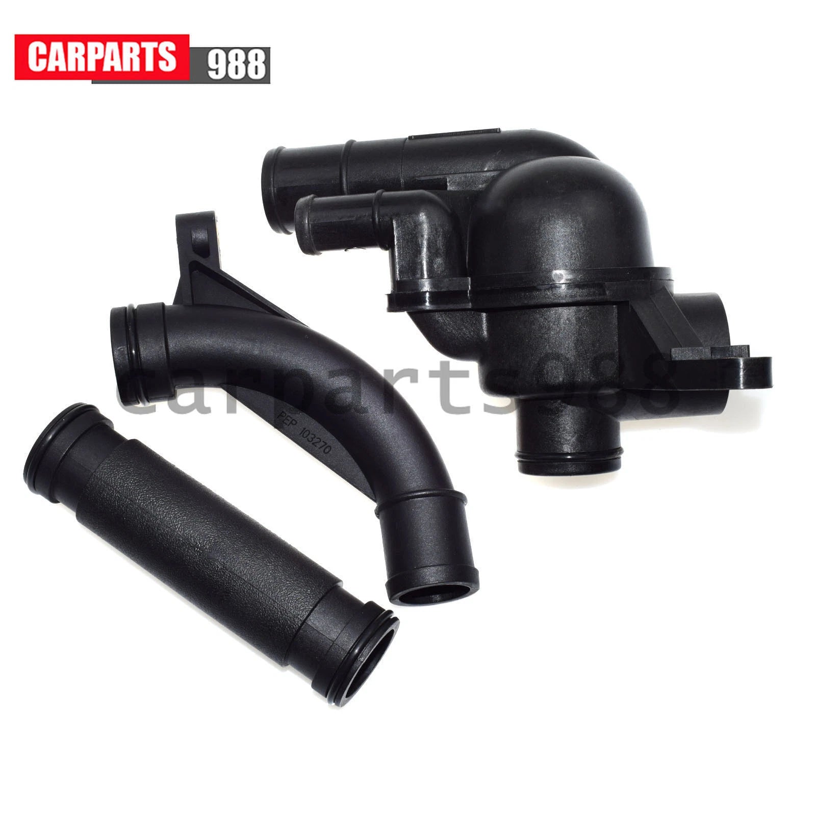 Thermostat Housing Assembly + Pipe For 2002-2005 Land Rover Freelander PEM101050 6B93BC-57
