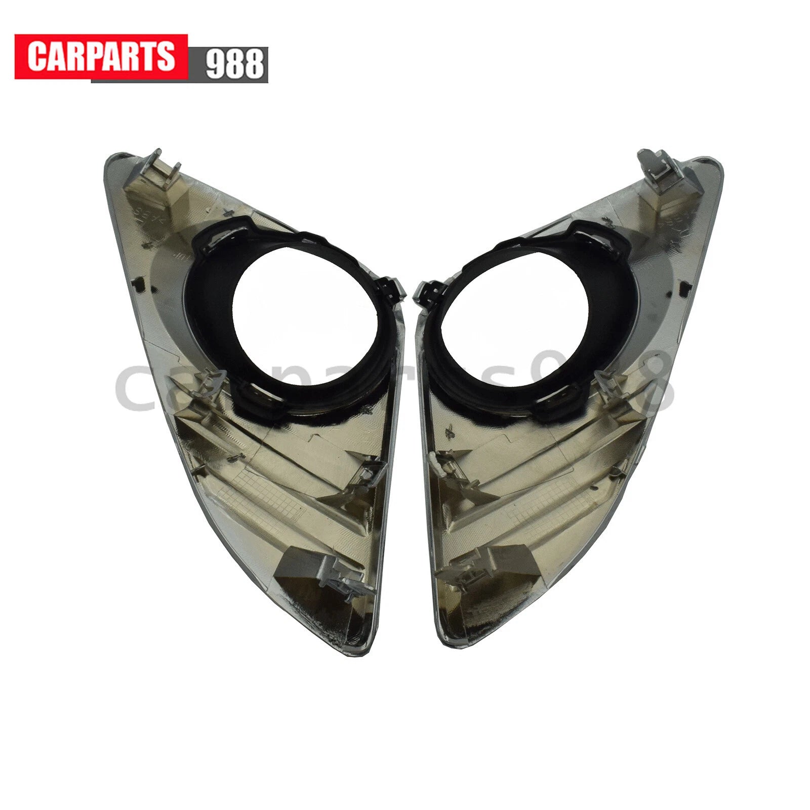 2Pcs Left Right Fog Light Cover Trim Bezel For 2012-2014 Toyota Camry L LE XLE 6B93BC-57