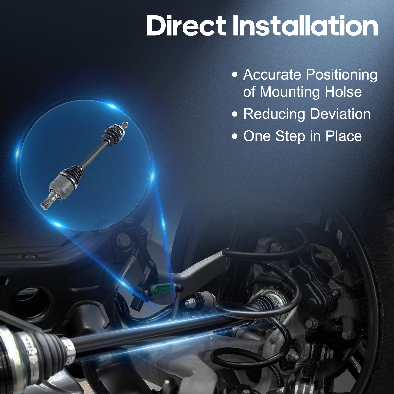 Front Left CV Axle For Hyundai Sonata 2.4L Petrol Automatic 2011 2012 2013 2014 6B93BC-57