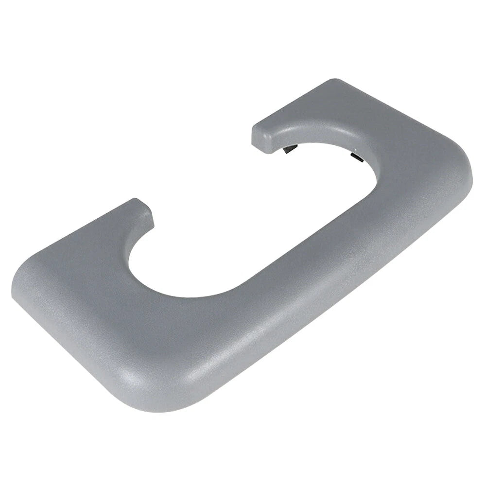 FOR 1999-2010 FORD F250 F350 CENTER CONSOLE CUP HOLDER ARMREST COVER PAD GRAY EA 6B93BC-57
