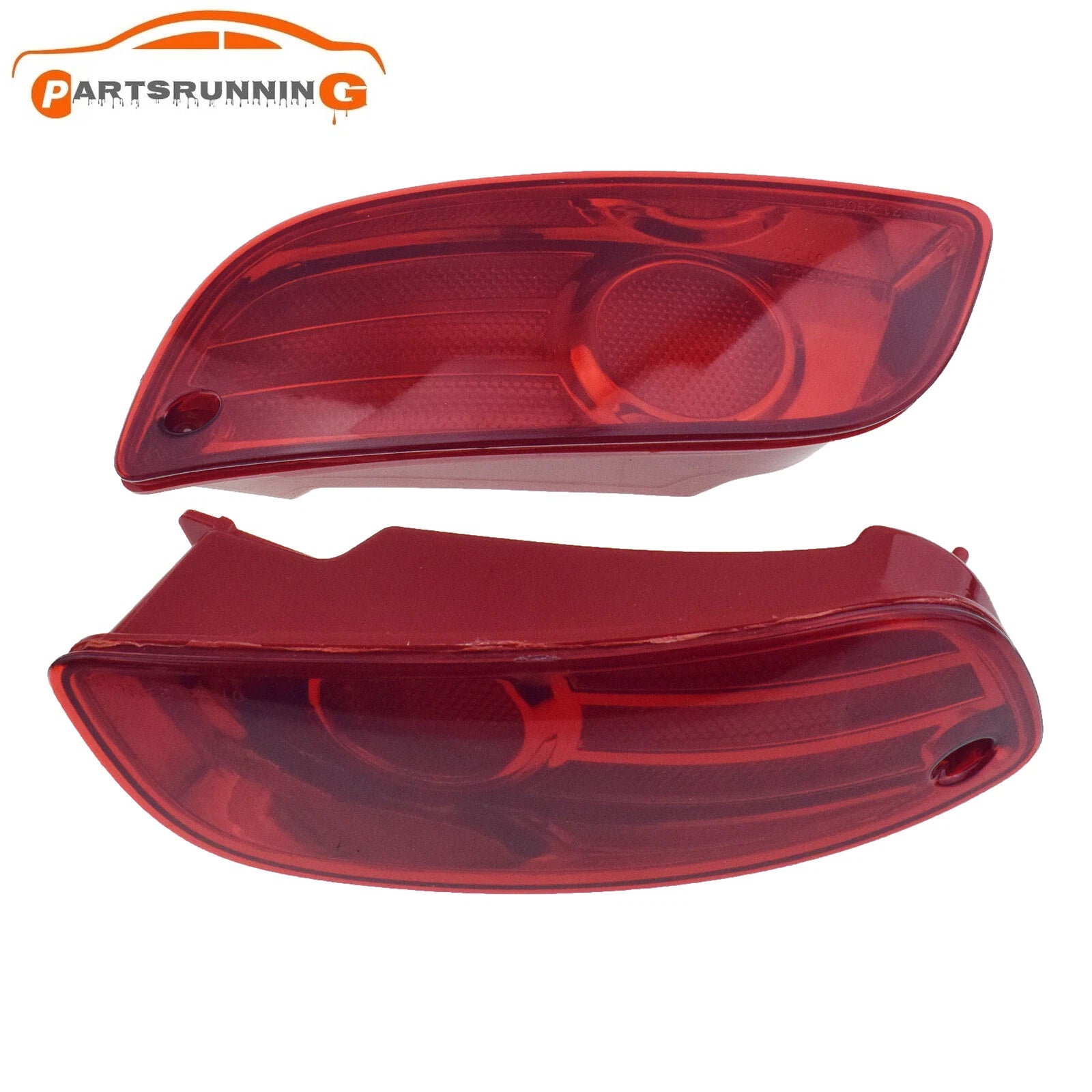 Rear Left & Right Bumper Reflector Set For 2007-2009 Hyundai Santa Fe 924092B010 6B93BC-57