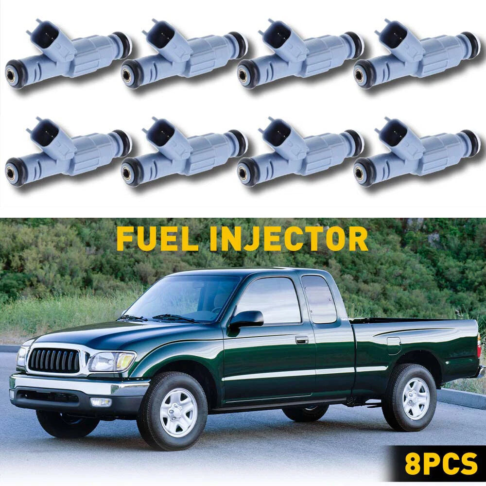 SET of 8 x Upgrade Fuel Injectors For Dodge Ram 1500 4.7l 02-07 0280155849 US 6B93BC-57