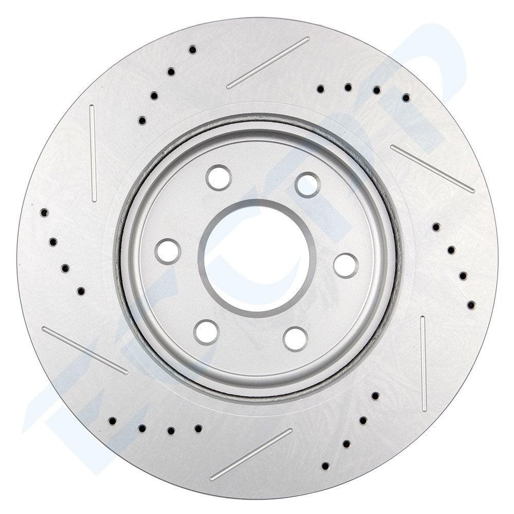 Front Rear Ceramic Brake Pads Rotors For Nissan Frontier Xterra Suzuki Equator 6B93BC-57
