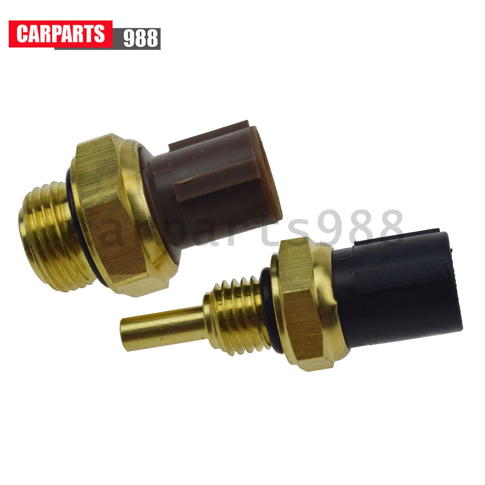 Set of 2 Cooling Fan Switch & Coolant Sensor for Honda Acura Accord Civic CR-V 6B93BC-57