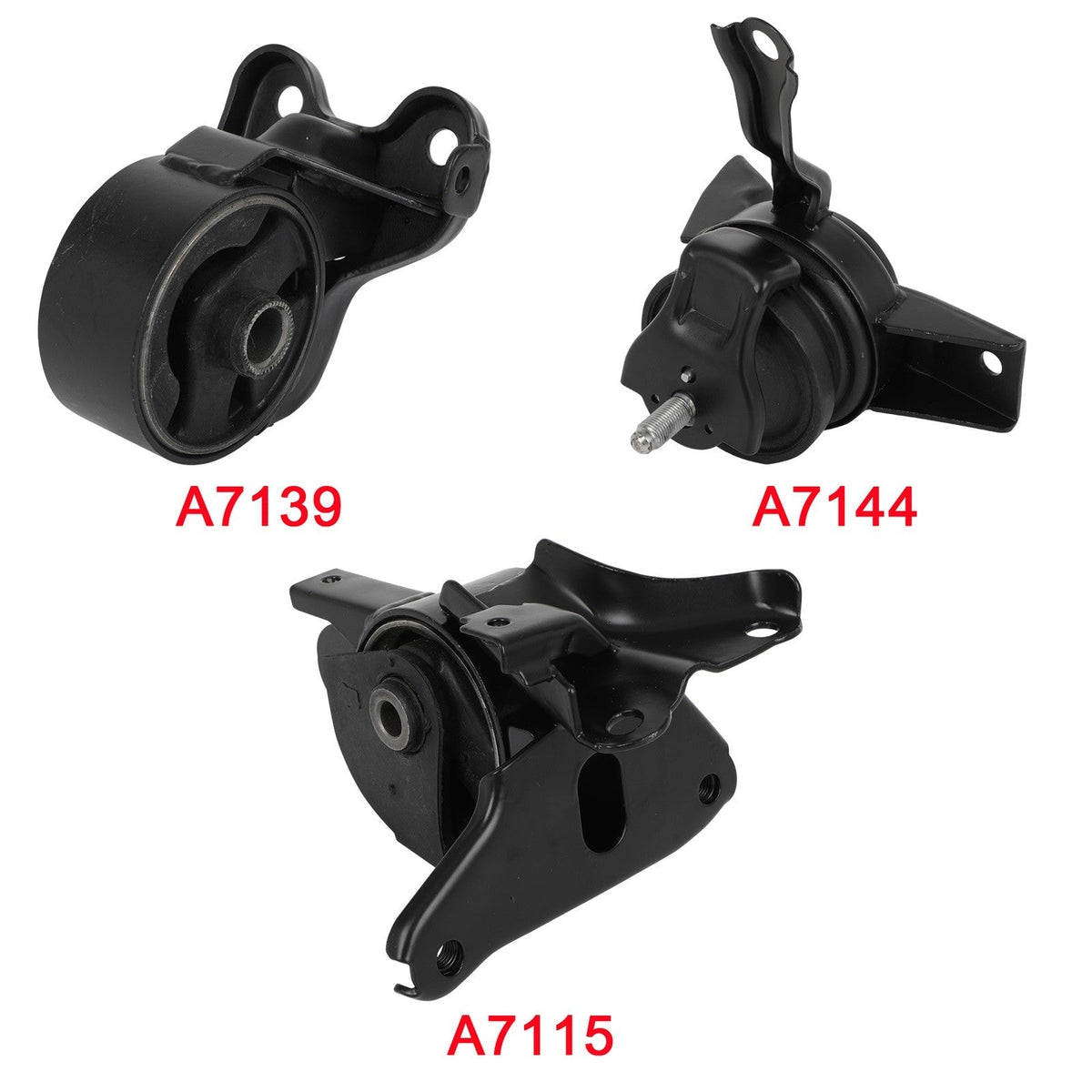 Engine Motor Mount  Transmission Mount Kit Compatible For Kia For Spectra 04-09 6B93BC-57