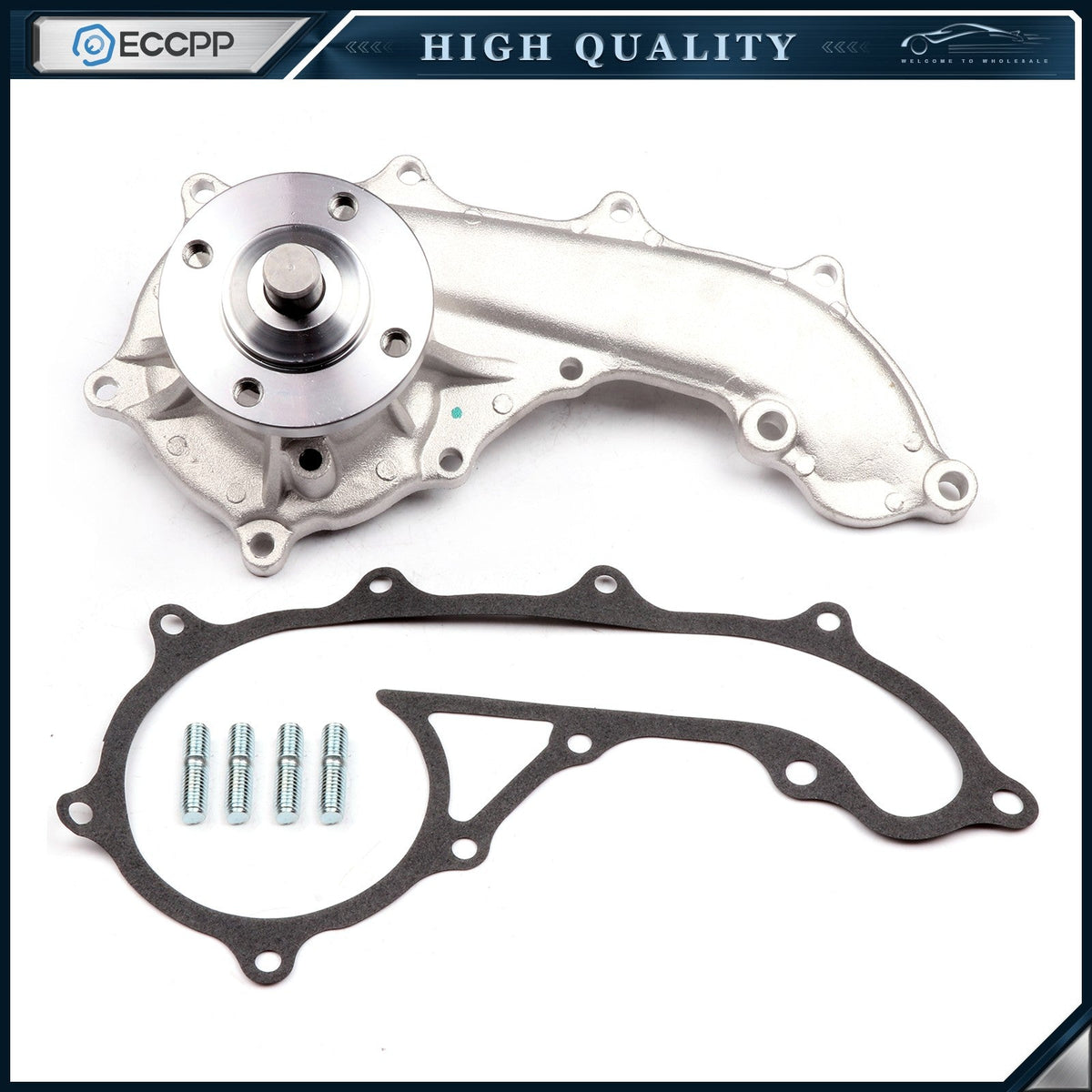 ECCPP Water Pump W/ Gasket for Toyota 94-98 for T100 96-00 4Runner L4 2.7L ECCPP