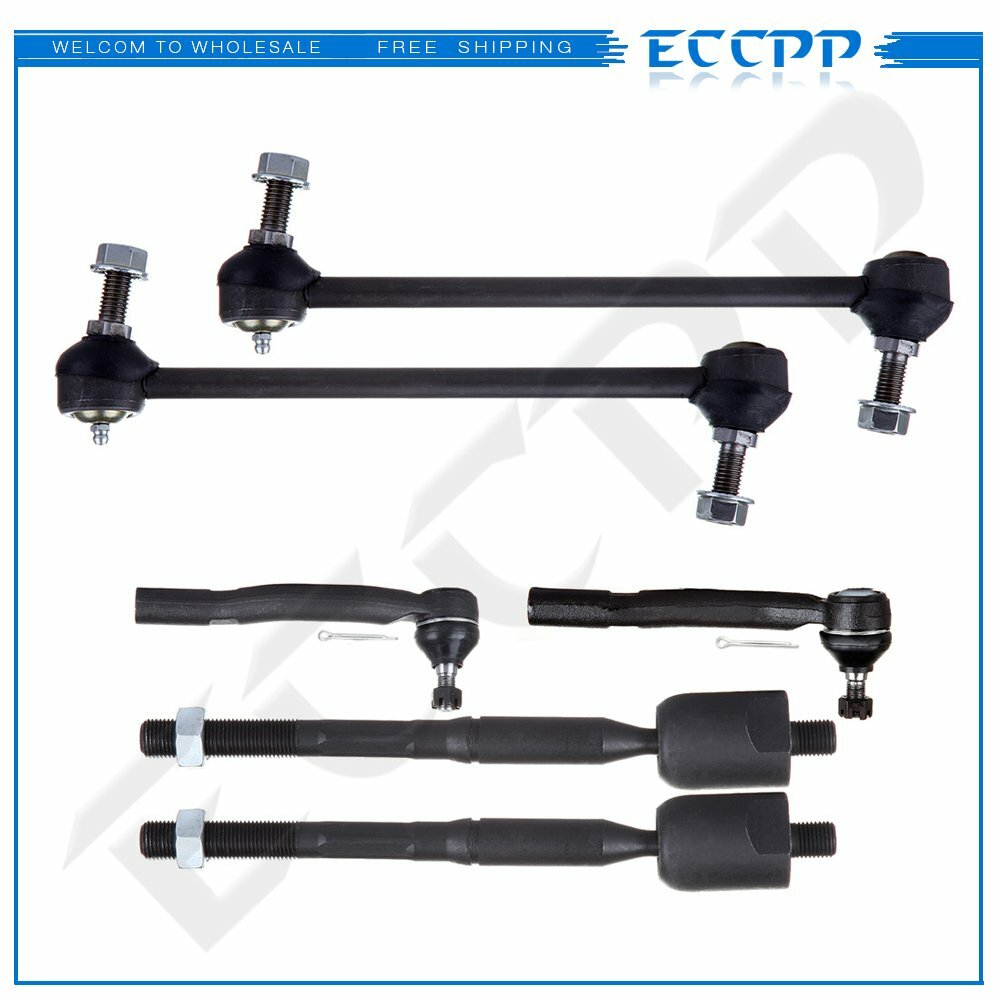 Fits Toyota Camry & Solara 6PCS Front Stabilizer Bar Links Tie Rod End Links Kit 6B93BC-57