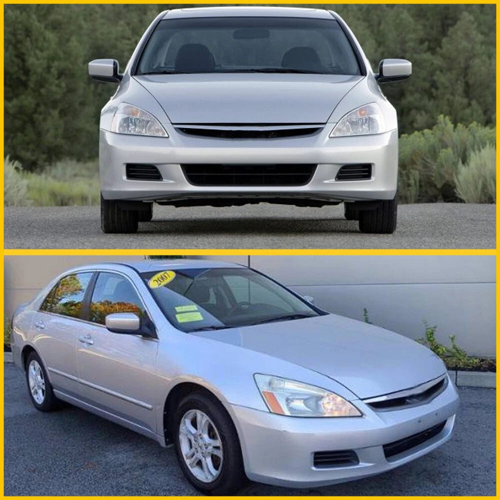 2x Front Bumper Insert Fog Light Cover Left+Right Fit For 2006-2007 Honda Accord 6B93BC-57