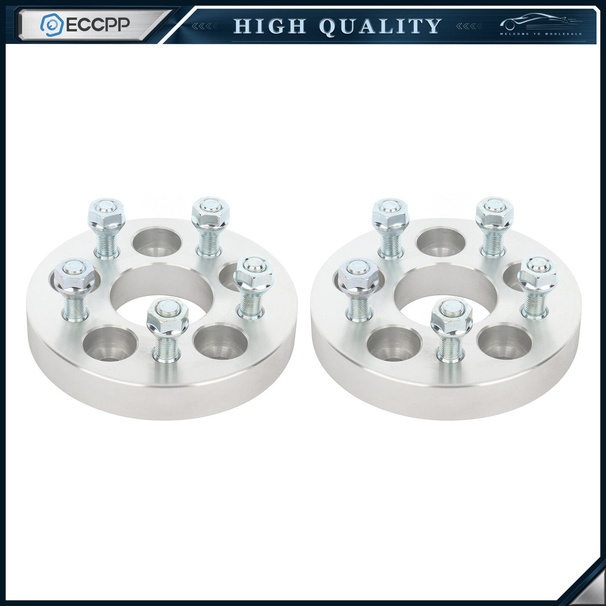 2X 1 inch Thick Wheel Spacers 5x100 12x1.25 For Subaru Impreza Forester Outback 6B93BC-57