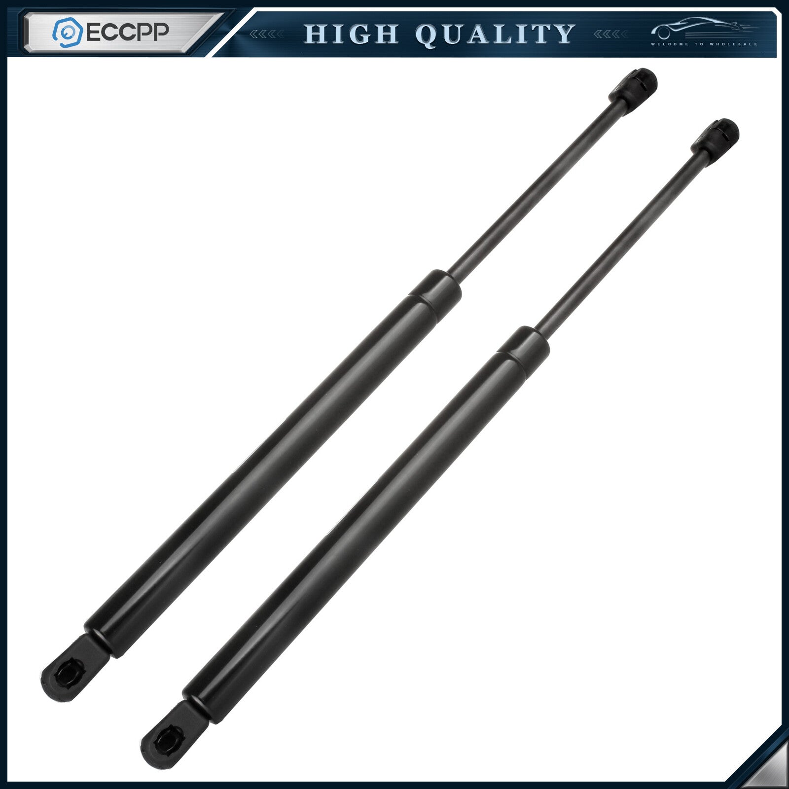 ECCPP 2x 4353 Rear Window Glass Lift Supports Struts For 2001-2005 Pontiac Aztek ECCPP