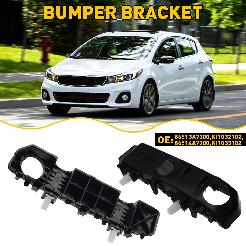 2pcs Bumper Bracket For 2014-18 Kia Forte Forte5 Forte Koup Cover Reinforcement 6B93BC-57