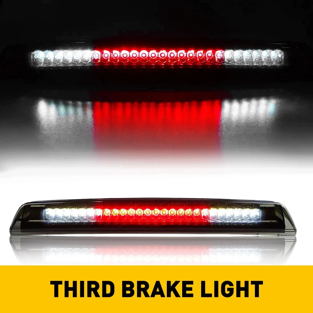 For 2005 -2015 Nissan Titan Frontier LED 3rd Third Brake Light Cargo Lamp Smoked 6B93BC-57