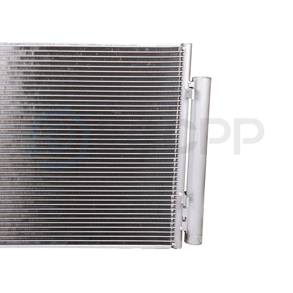 AC Condenser & AC Compressor Cooling Kit For 11-12 Hyundai Santa Fe Kia Sorento 6B93BC-57