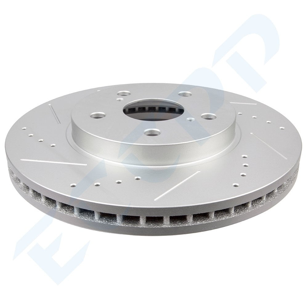 Front DRILLED & SLOTTED Brake Rotors for IS250 Toyota Avalon Camry Sienna Solara 6B93BC-57