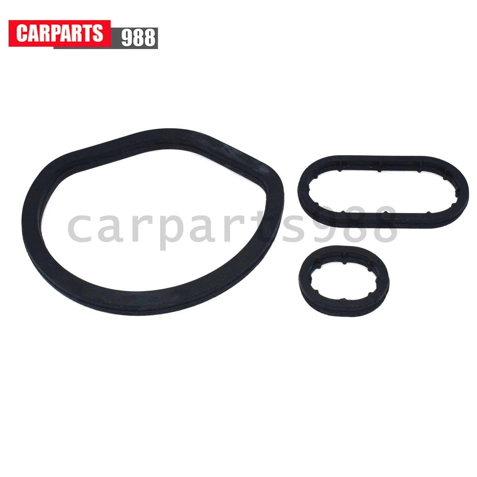 3Pcs Engine Oil Cooler Seal Kit for Mercedes ML500 S430 S500 E320 1121840061 6B93BC-57