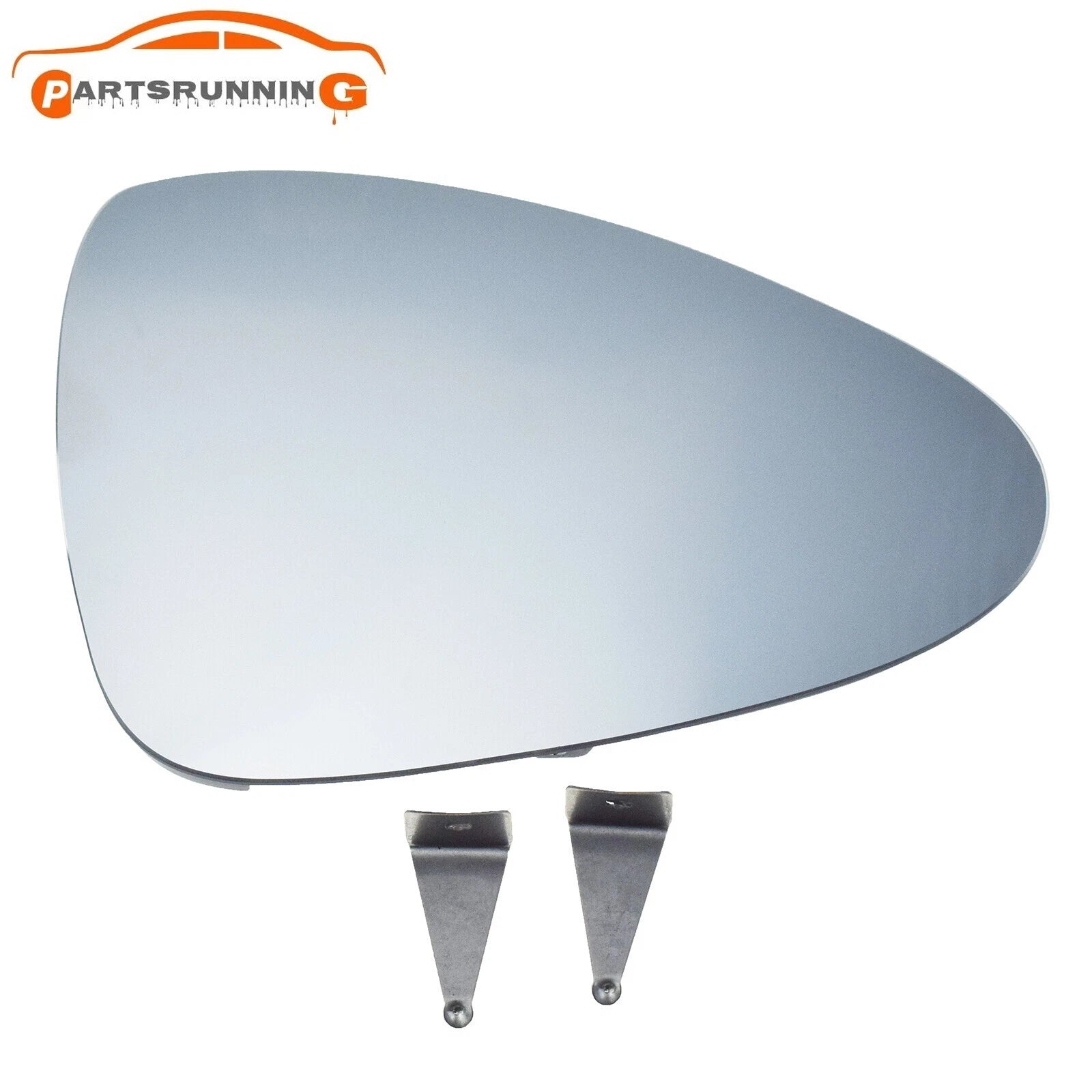 97073103809 RH Side Passenger Heated Mirror Glass for Porsche Panamera 2010-2016 6B93BC-57