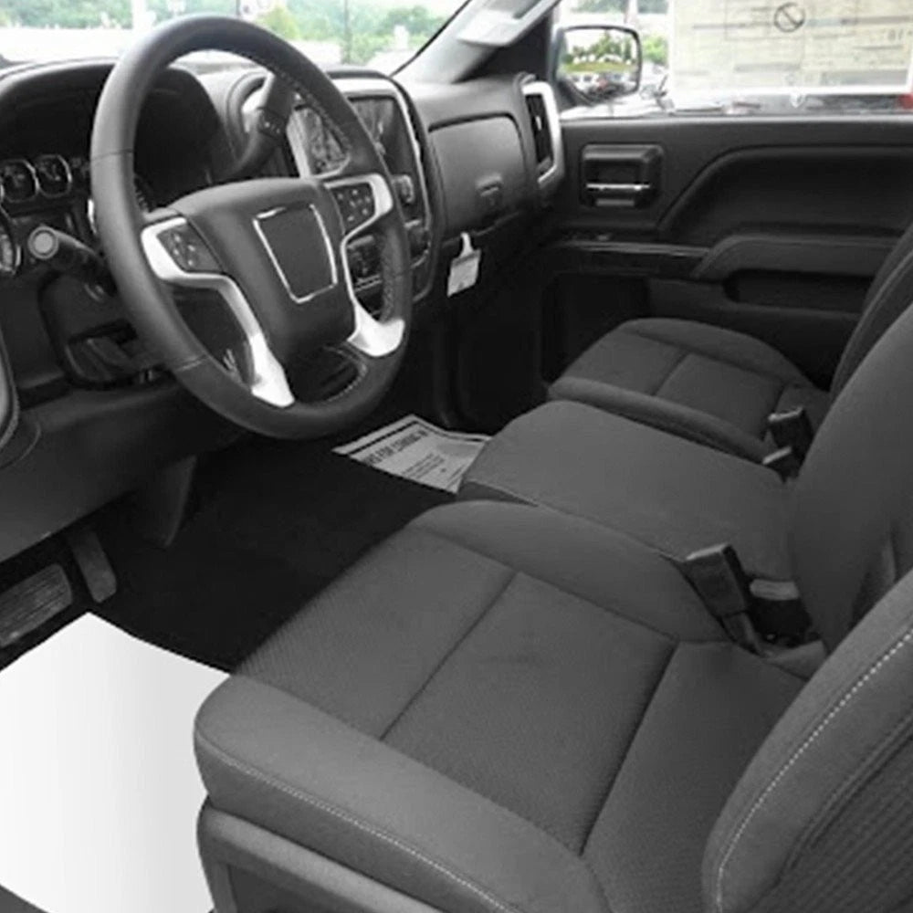 Driver Bottom Cloth Seat Cover Black for 2014-18 GMC Sierra 1500 2500HD 3500HD A 6B93BC-57