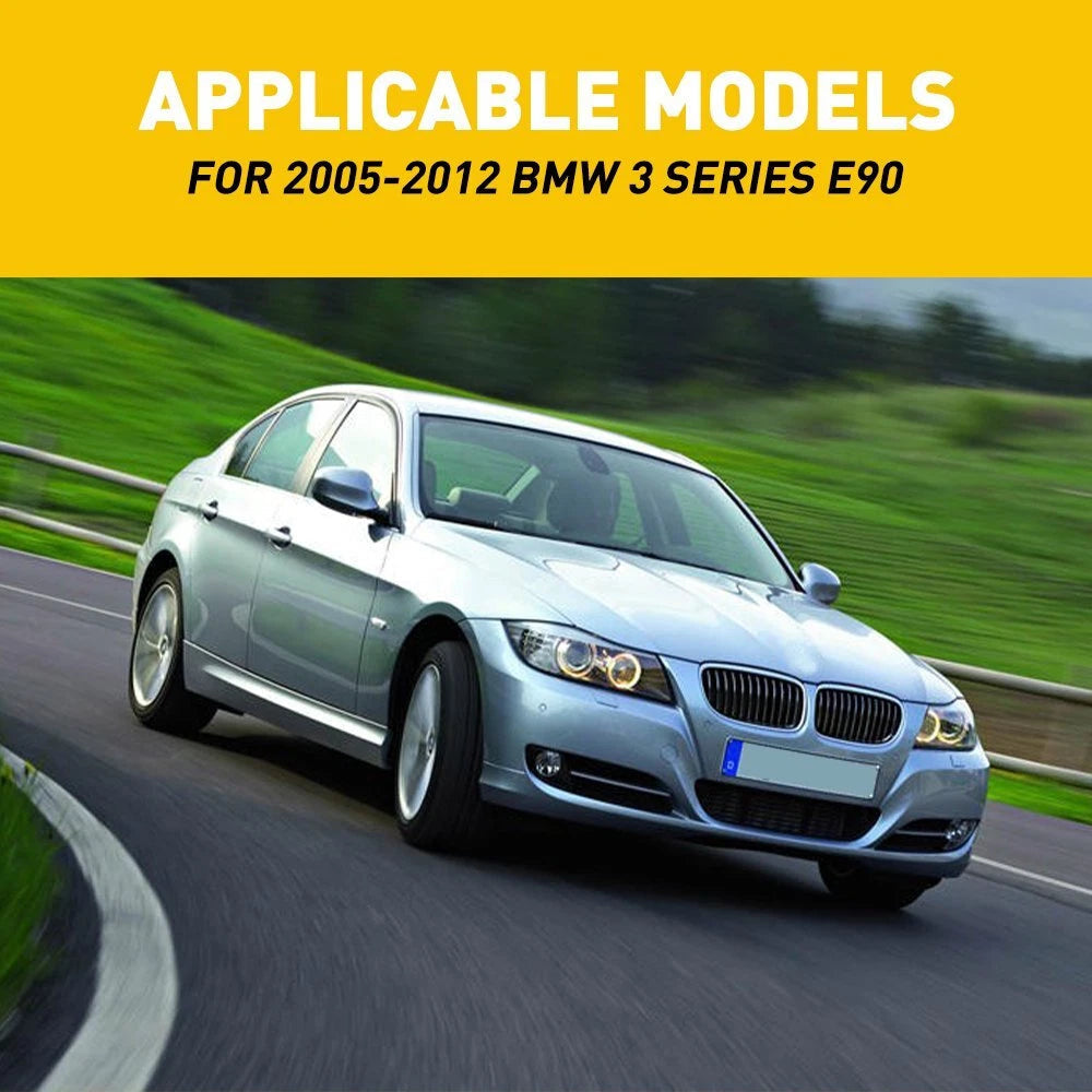 Carbon Fiber Air Vent Outlet Trim Panel For BMW 3 Series E90 E92 05-12 Car Parts 6B93BC-57
