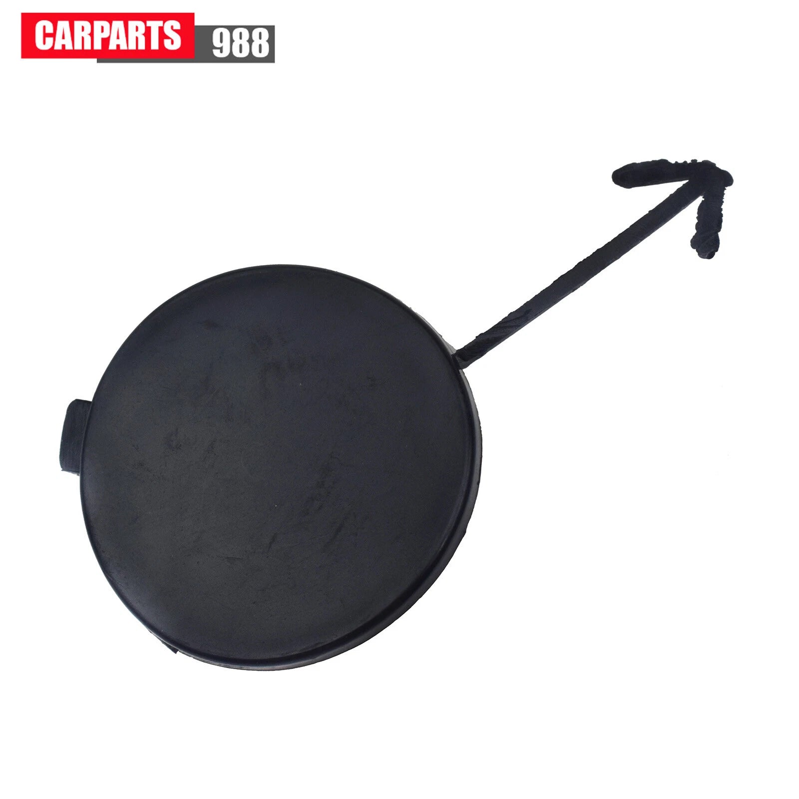 Front Bumper Tow Hook Cover Cap Black For 2012-17 Hyundai Accent 1.6L 865171R000 6B93BC-57