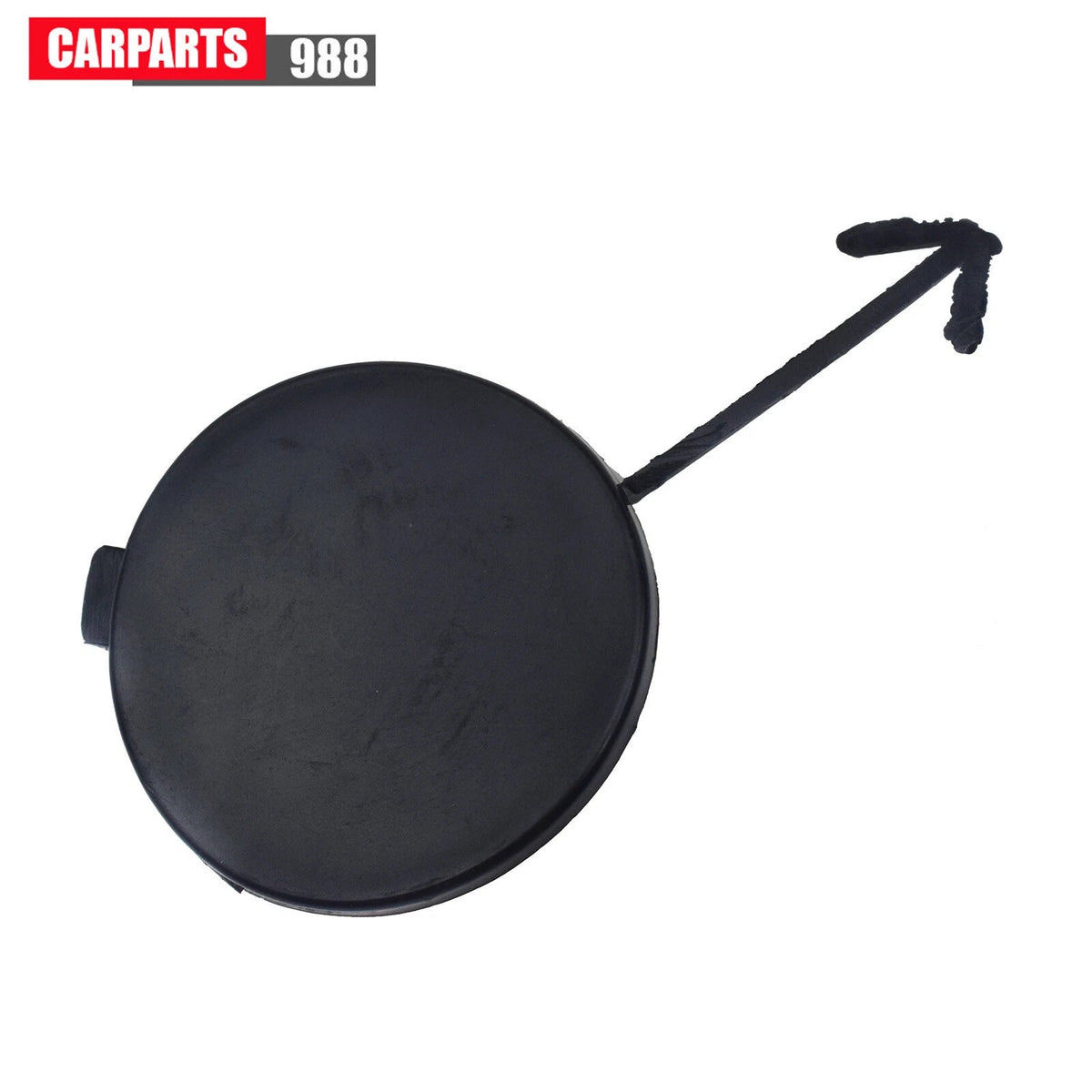 Front Bumper Tow Hook Cover Cap Black For 2012-17 Hyundai Accent 1.6L 865171R000 6B93BC-57