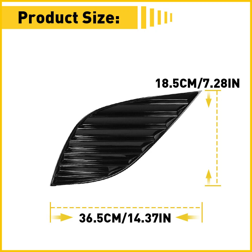 Front Bumper Fog Light Covers Bezel For Toyota Camry SE XSE 2018 2019-2020 EOA 6B93BC-57