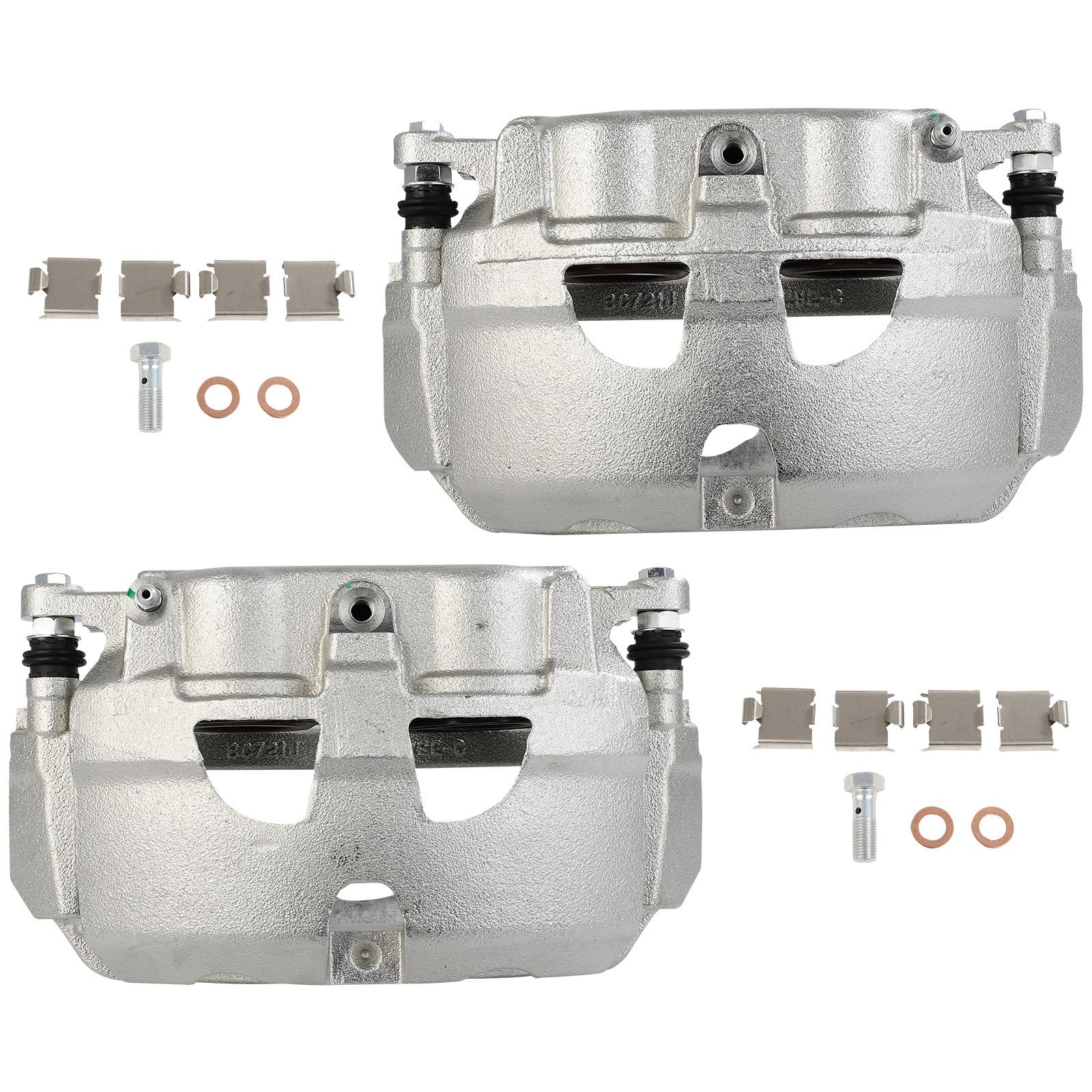 Front Brake Calipers 2Pcs For 2008-2014 Ford E-150 2008 Ford E-150 Econoline 6B93BC-57
