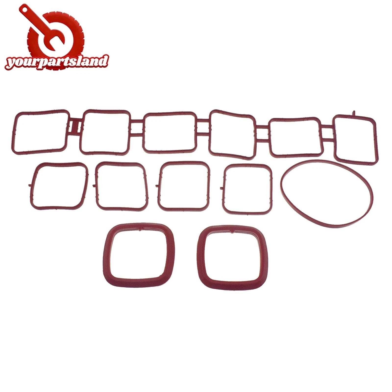 Upper & Lower Intake Manifold Gasket Set For VW Passat CC Atlas Audi Q7 3.6L V6 6B93BC-57