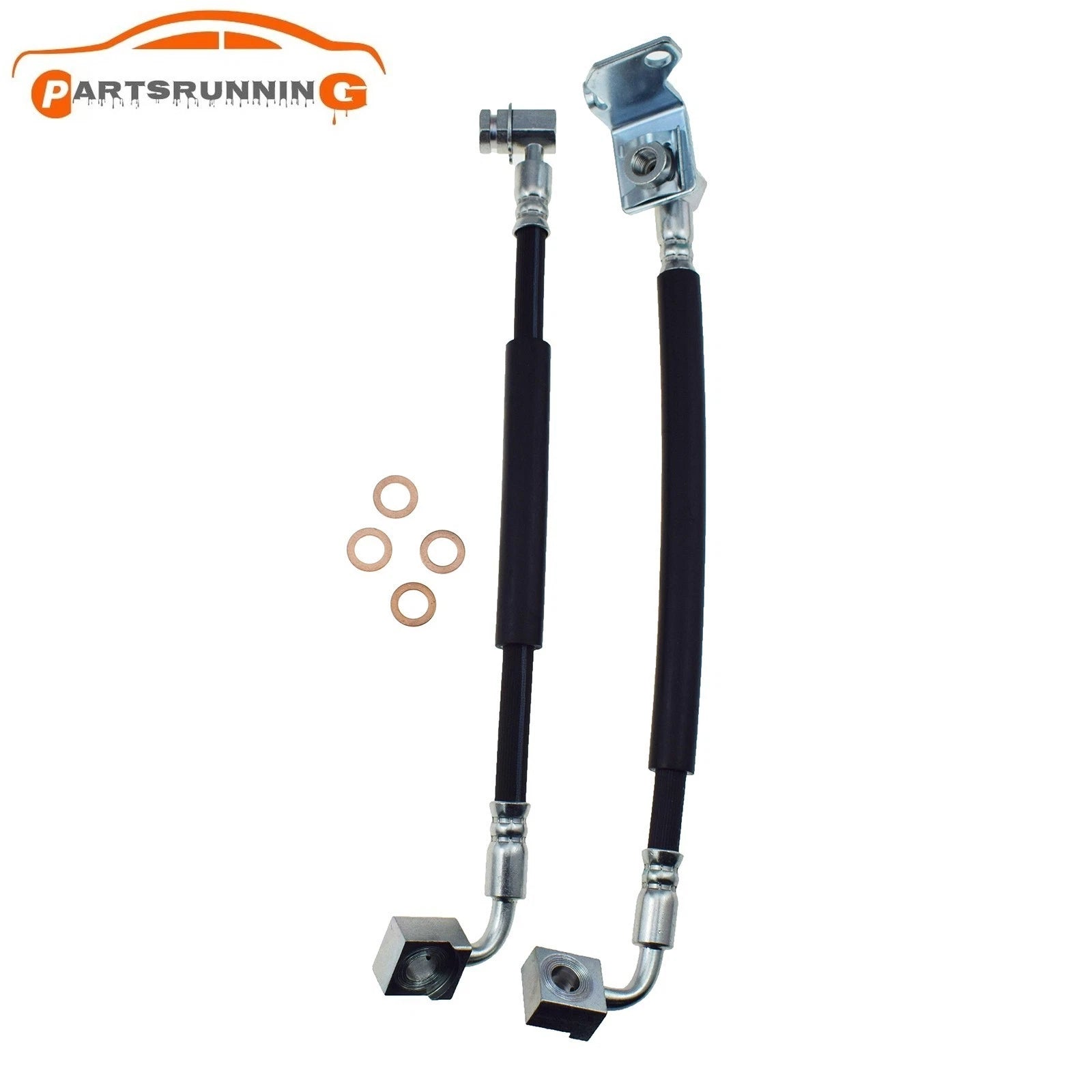 Front Left & Right Brake Hydraulic Hose for Ford Explorer Ranger Mazda Mercury 6B93BC-57