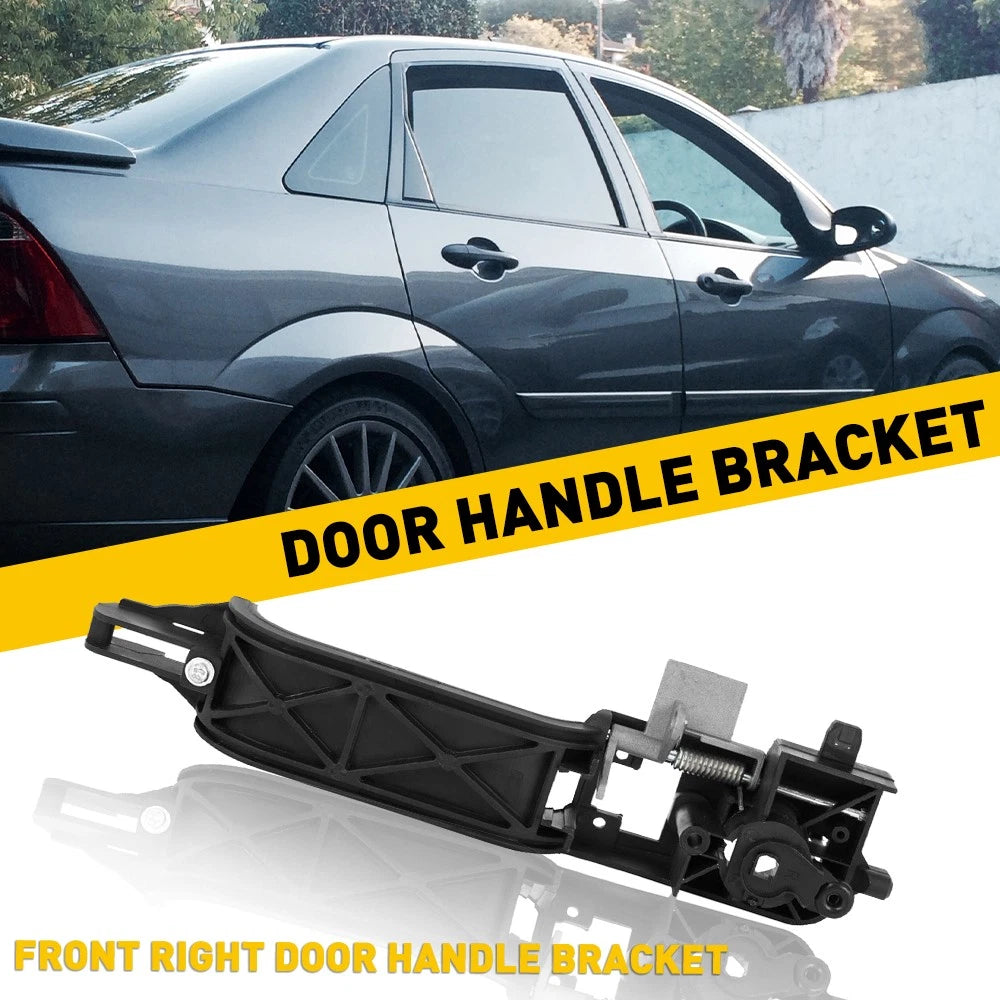 FOR 00-07 FORD FOCUS BLACK BARE FRONT RIGHT DOOR HANDLE REINFORCEMENT BRACKET EA 6B93BC-57