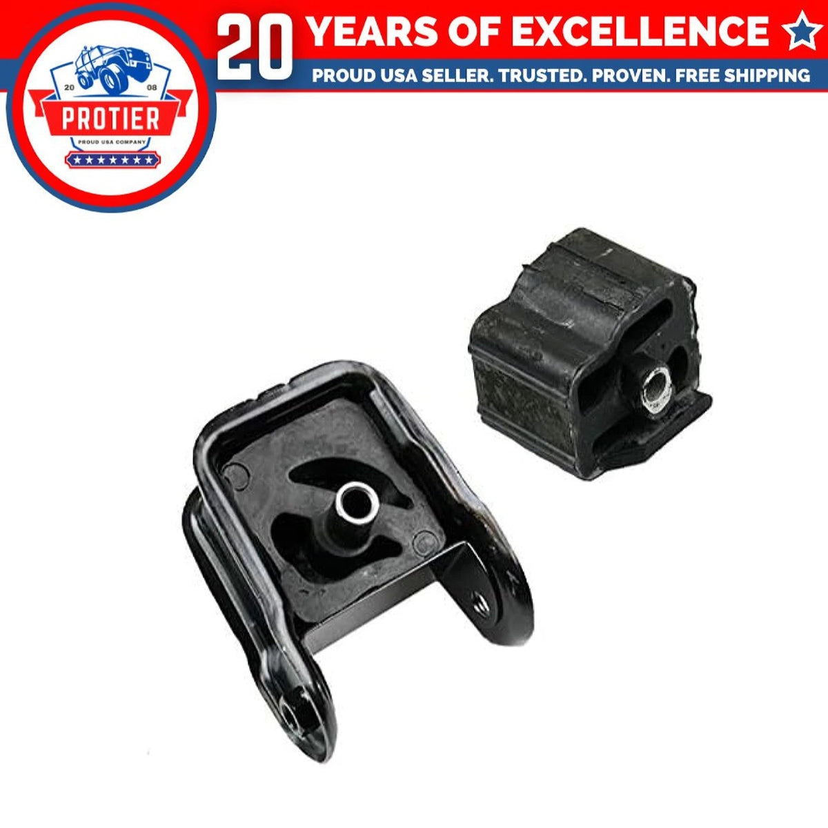 Fits 1997-1998 Buick Park Avenue 3.8L Front & Rear Left Trans Mount 6B93BC-57