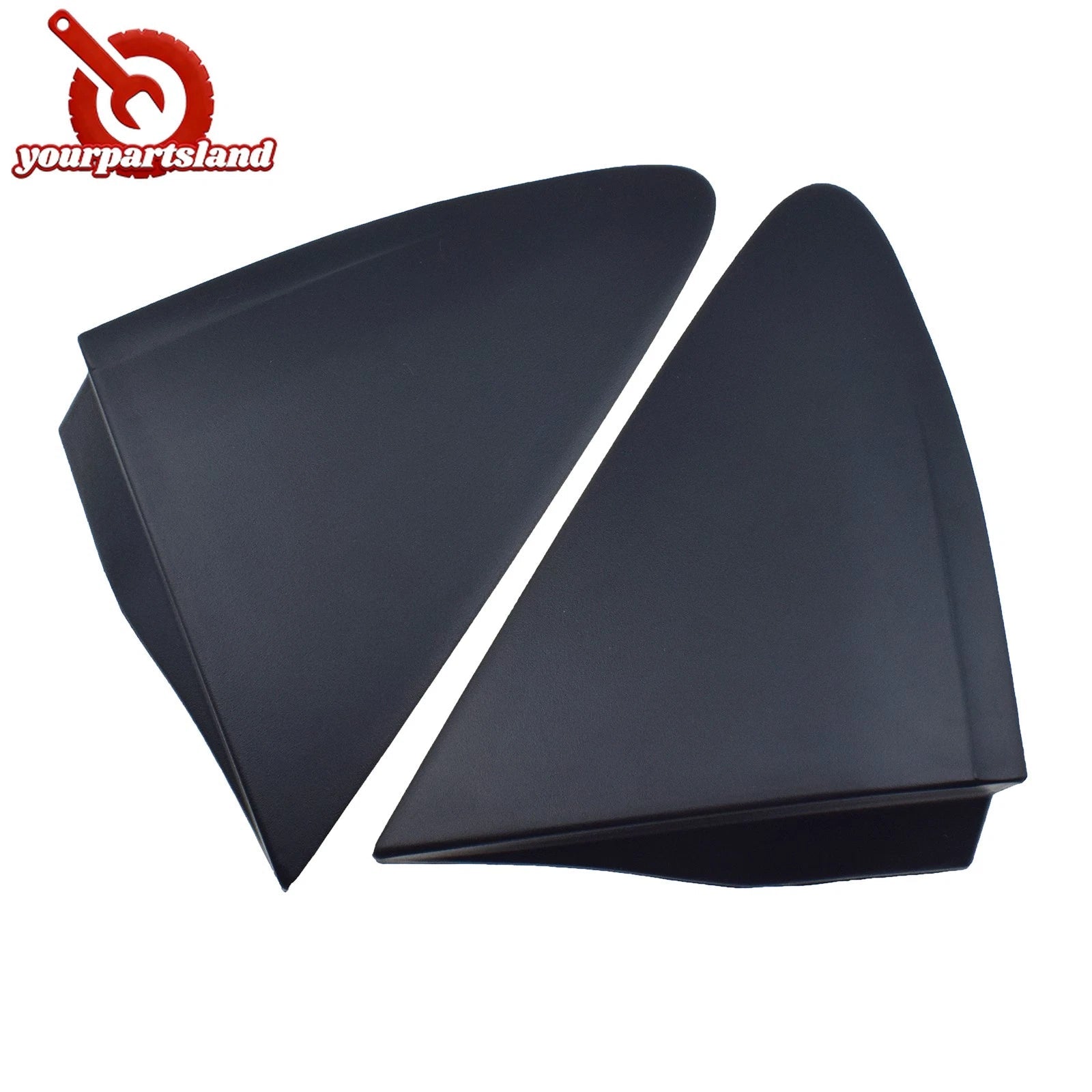 Front Left Right Rearview Mirror Triangle Cover Trim For Toyota Yaris 2011-2014 6B93BC-57