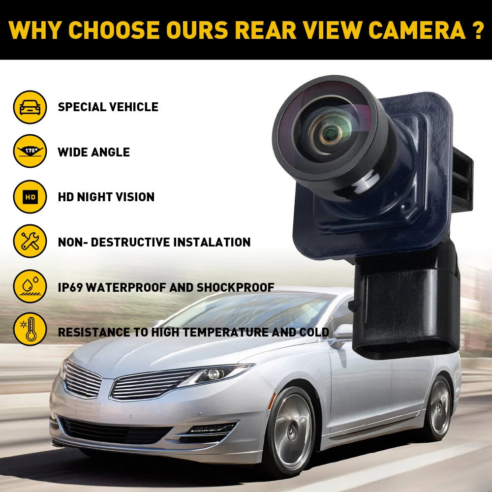 Fit Lincoln MKZ (2013-2016) Backup Camera OE # Part DP5Z-19G490-A EP5Z-19G490-A 6B93BC-57