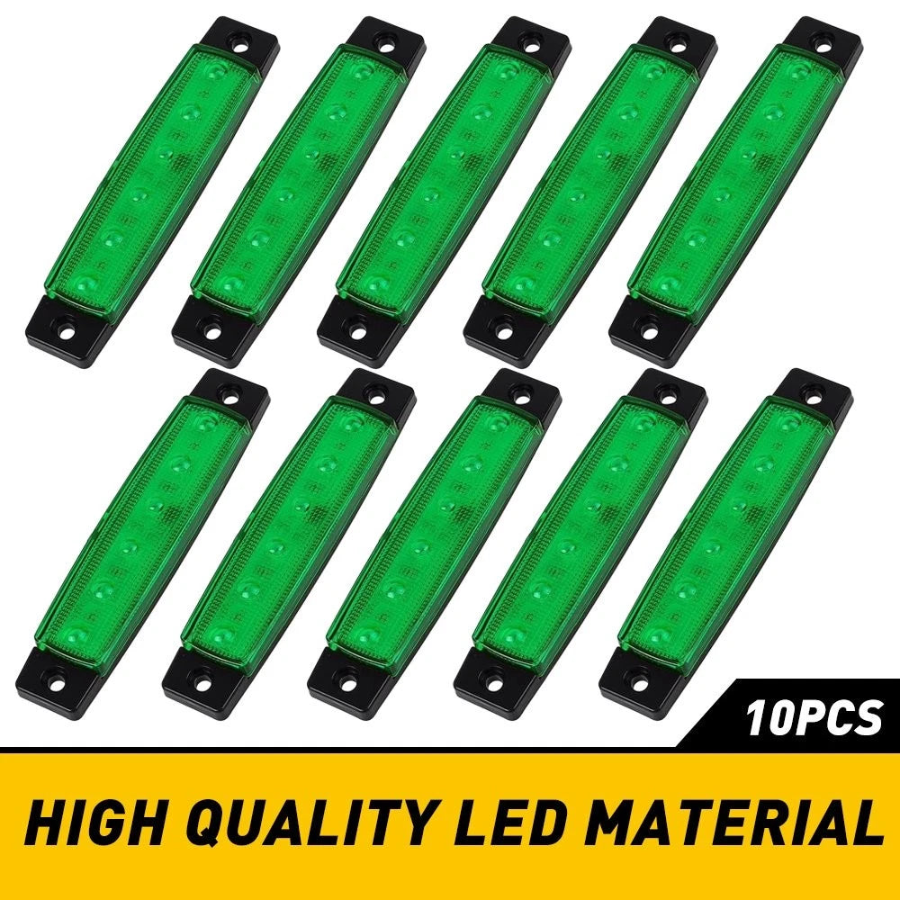 10X Green LED Rock Lights Underbody Light For Jeep Offroad Truck UTV ATV Boat EO 6B93BC-57