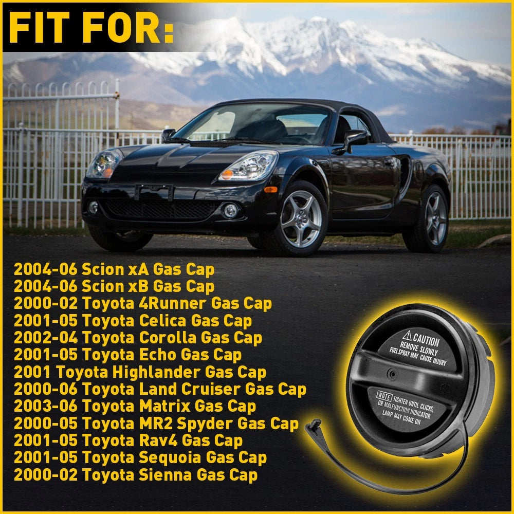 FOR TOYOTA OEM FACTORY GAS CAP 2002-2004 TACOMA 77300-53010 6B93BC-57