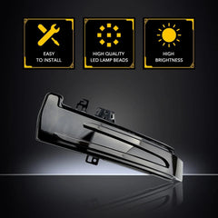 Driver&Passenger Mirror Indicator Turn Signal Light For Mercedes Benz W204 W212 6B93BC-57