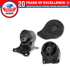 Motor & Trans Mount Set for 1999-2001 Hyundai Sonata 2.4L / 2.5L for Manual 6B93BC-57