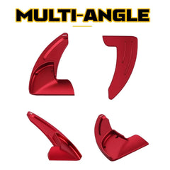 For 2014-21 Dodge Durango Red Steering Wheel Gear Shift Paddle Cover Aluminum EA 6B93BC-57