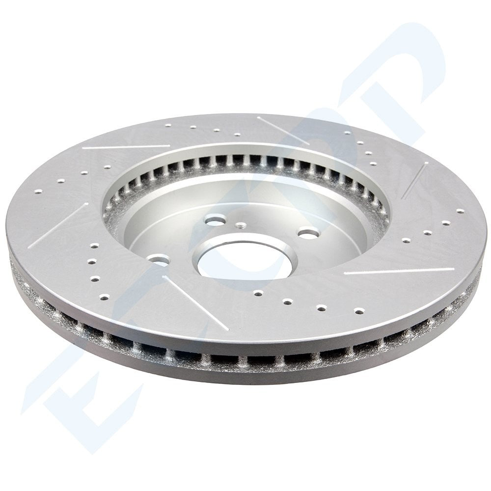 Front DRILLED & SLOTTED Brake Rotors for IS250 Toyota Avalon Camry Sienna Solara 6B93BC-57