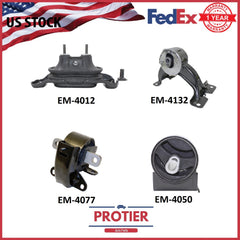 Engine & Trans Mount Set for 2011-2017 Dodge Grand Caravan 3.6L Auto 6B93BC-57