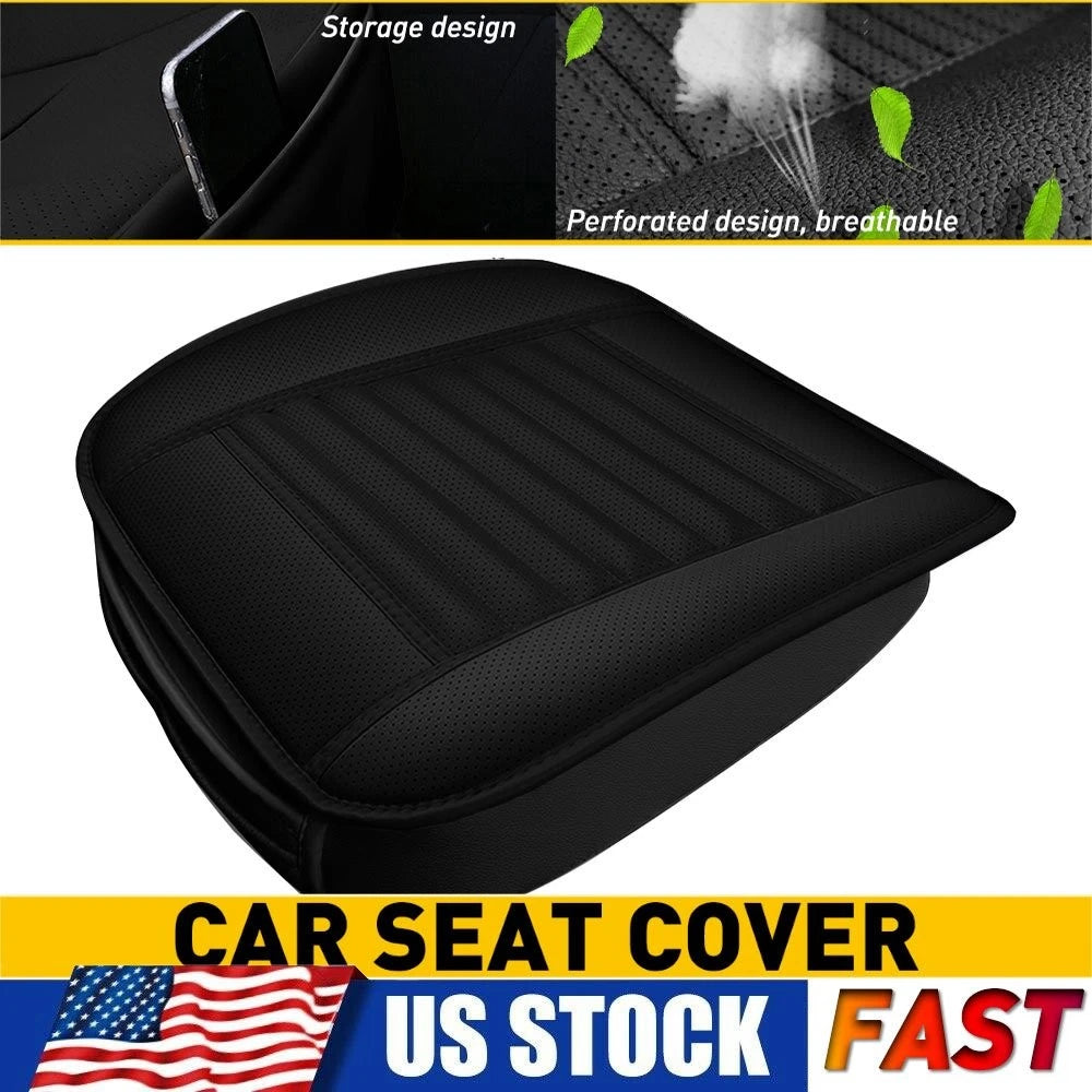 Anti-Slip Seat Car Cover Set Front Black Universal For Auto Interior Accessories 6B93BC-57