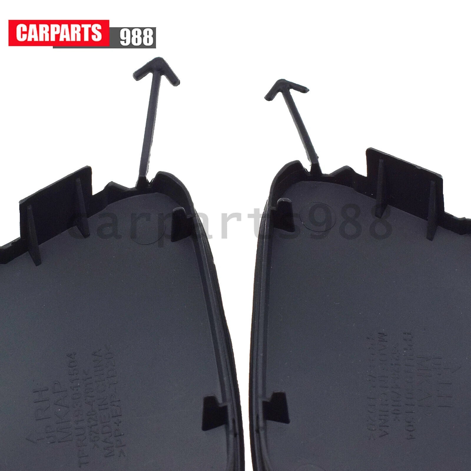 Left+Right Tow Hook Eye Cap For 2019-2021 Toyota Prius 52127-47911 52128-47910 6B93BC-57