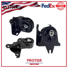 Motor & Trans Mount Set 3PCS for 1996 - 2000 Chrysler Town & Country 3.3L / 3.8L 6B93BC-57