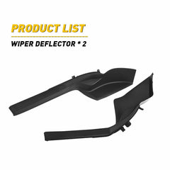Front Windshield Wiper Side Cowl Extension Trim Cover For Toyota RAV4 20-22 EOA 6B93BC-57