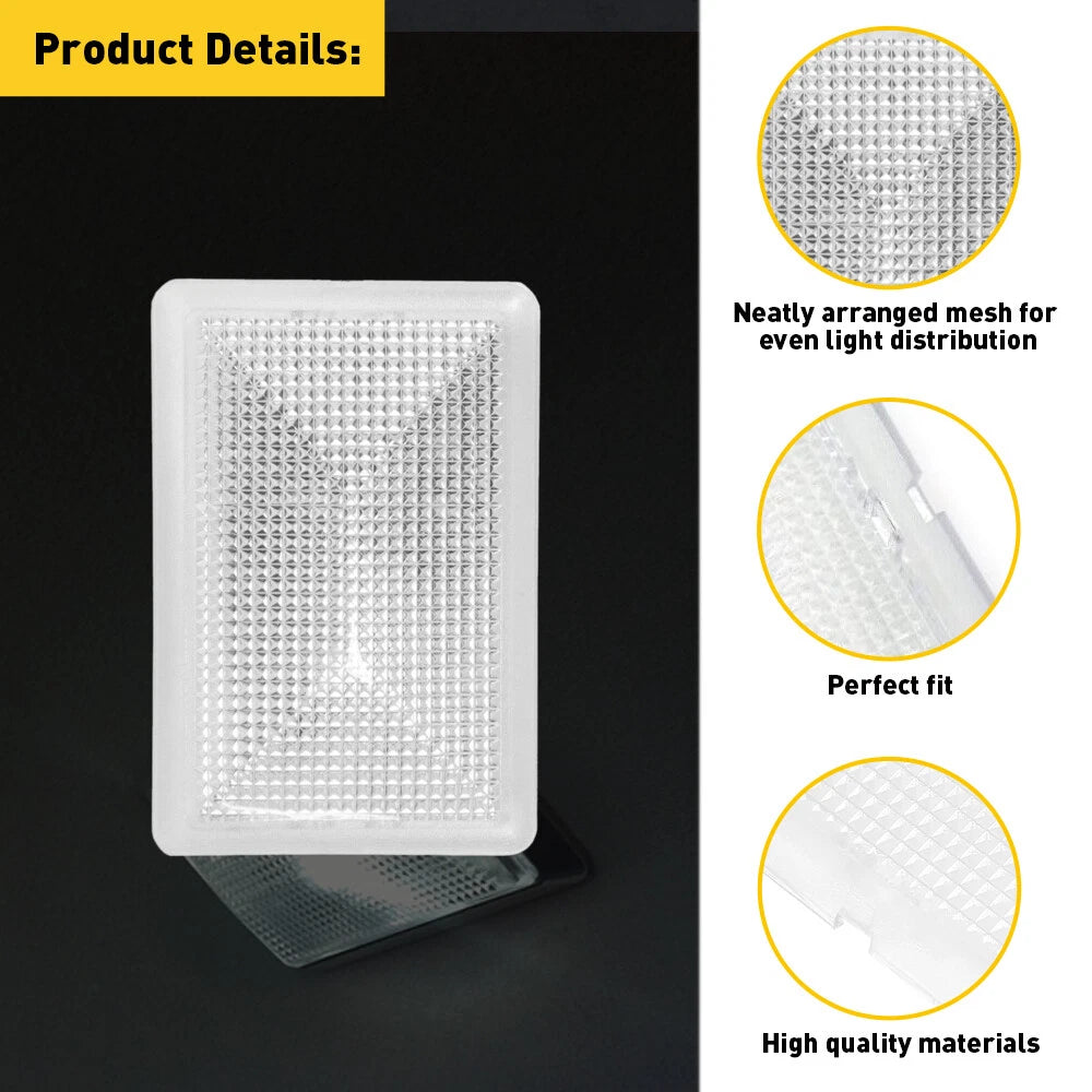 White LED Interior Dome Light For 1999-04 Ford F250 F350 F450 F550 Super Duty EA 6B93BC-57