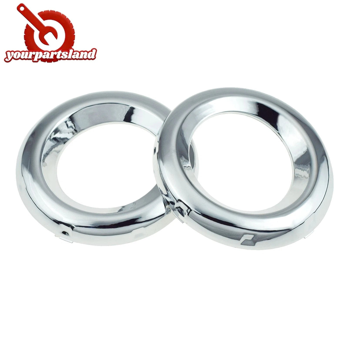 Chrome Fog Light Trim Bezel 2PCS For Toyota RAV4 2009-2012 Left Right 521280R030 6B93BC-57